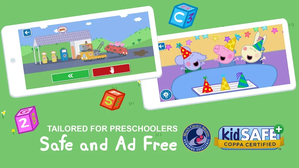 Взломанная World of Peppa Pig: Kids Games (Мир свинки Пеппы)  [МОД Много денег] — полная версия apk на Андроид screen 2