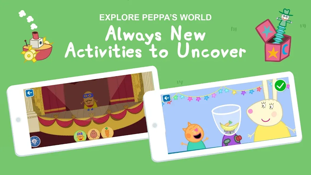 Взломанная World of Peppa Pig: Kids Games (Мир свинки Пеппы)  [МОД Много денег] — полная версия apk на Андроид screen 3