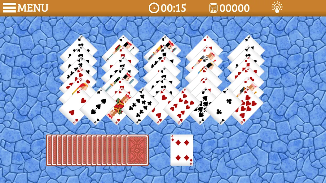 Взлом Golf Solitaire Multi CardsGame (Гольф Солитер Мульти КардсГейм)  [МОД Все открыто] — полная версия apk на Андроид screen 3