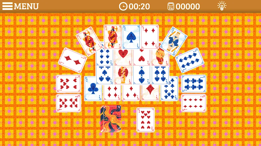 Взлом Golf Solitaire Multi CardsGame (Гольф Солитер Мульти КардсГейм)  [МОД Все открыто] — полная версия apk на Андроид screen 4