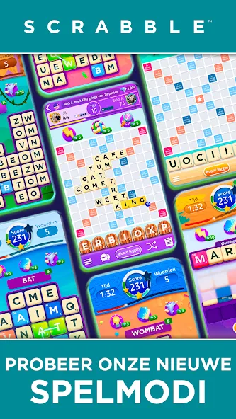 Взломанная Scrabble® GO — Woordspel (Скрэббл ГО)  [МОД Все открыто] — стабильная версия apk на Андроид screen 3