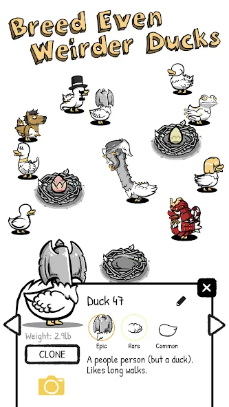 Взломанная Clusterduck (Кластердак)  [МОД Много монет] — полная версия apk на Андроид screen 3