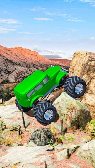 Скачать взлом Rock Crawling: Racing Games 3D (Роккраулинг)  [МОД Mega Pack] — стабильная версия apk на Андроид screen 1