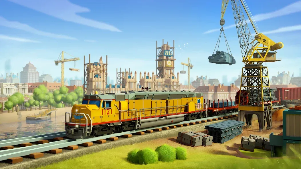 Взлом Train Station 2: Rail Tycoon (Трейн Стейшн 2)  [МОД Бесконечные монеты] — полная версия apk на Андроид screen 3