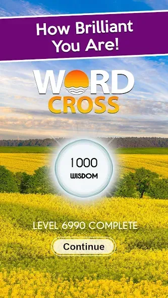 Скачать взлом Word Cross: Crossy Word Search (Уорд Кросс)  [МОД Menu] — последняя версия apk на Андроид screen 1