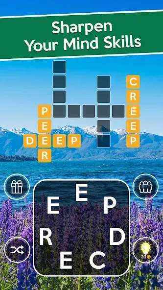 Скачать взлом Word Cross: Crossy Word Search (Уорд Кросс)  [МОД Menu] — последняя версия apk на Андроид screen 2