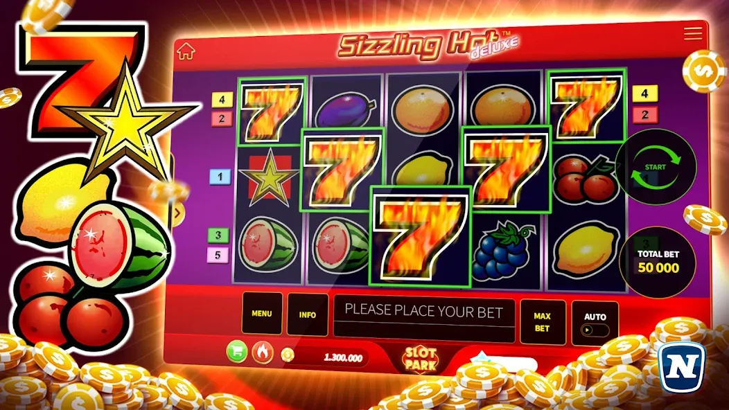 Скачать взломанную Slotpark — Online Casino Games  [МОД Много монет] — стабильная версия apk на Андроид screen 2