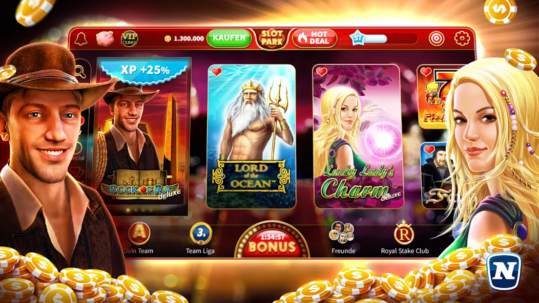 Скачать взломанную Slotpark — Online Casino Games  [МОД Много монет] — стабильная версия apk на Андроид screen 5