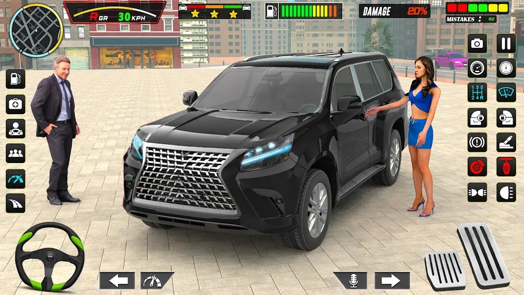 Взлом Car Dealership Car Saler (Драйвинг Скул Сити Кар Геймс)  [МОД Menu] — последняя версия apk на Андроид screen 1