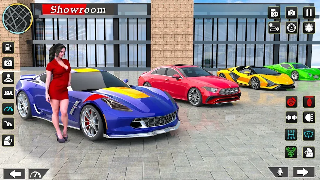 Взлом Car Dealership Car Saler (Драйвинг Скул Сити Кар Геймс)  [МОД Menu] — последняя версия apk на Андроид screen 3