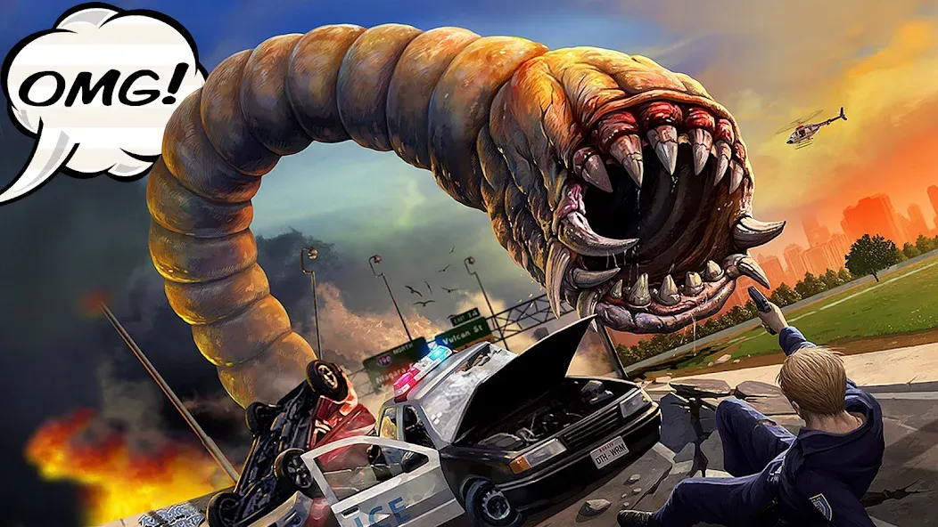 Скачать взломанную Death Worm™ (Дэт Уорм)  [МОД Меню] — последняя версия apk на Андроид screen 5