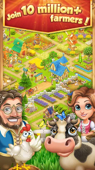 Взлом Village and Farm (Вилладж энд Фарм)  [МОД Menu] — последняя версия apk на Андроид screen 1