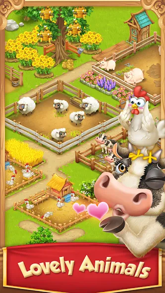 Взлом Village and Farm (Вилладж энд Фарм)  [МОД Menu] — последняя версия apk на Андроид screen 2