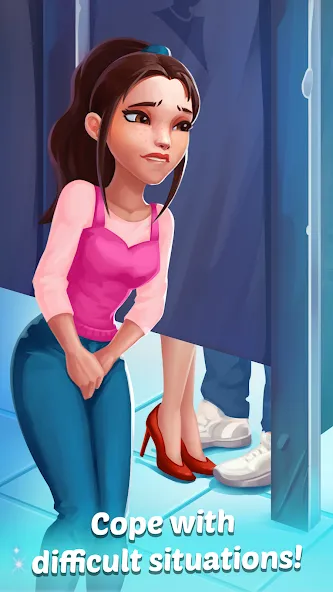 Взломанная Family Town: Match-3 Makeover (Фэмили Таун)  [МОД Mega Pack] — полная версия apk на Андроид screen 3