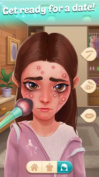Взломанная Family Town: Match-3 Makeover (Фэмили Таун)  [МОД Mega Pack] — полная версия apk на Андроид screen 4