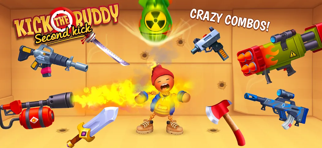 Взлом Kick the Buddy: Second Kick (Кик зе Бадди)  [МОД Все открыто] — стабильная версия apk на Андроид screen 5