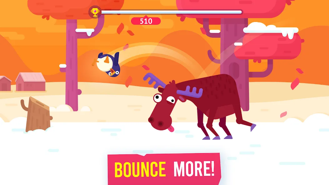 Взлом Bouncemasters: Penguin Games (Баунсмастерс)  [МОД Menu] — полная версия apk на Андроид screen 2