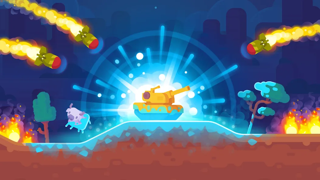 Скачать взлом Tank Stars (Танк Старс)  [МОД Меню] — полная версия apk на Андроид screen 3