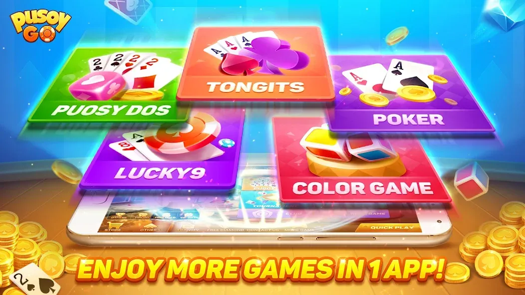 Взлом Pusoy Go-Competitive 13 Cards (Пусой Го)  [МОД Menu] — полная версия apk на Андроид screen 5