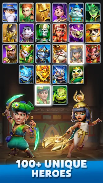 Взломанная Puzzle Breakers: Champions War (Пазл Брейкерс)  [МОД Mega Pack] — полная версия apk на Андроид screen 2