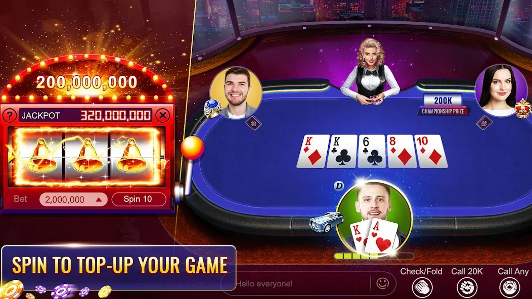 Взлом RallyAces Poker (РаллиЭйс Покер)  [МОД Много монет] — полная версия apk на Андроид screen 3