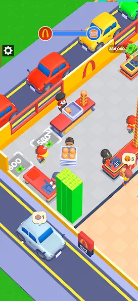 Взлом My Burger Shop: Burger Games (Май Бургер Шоп Игры)  [МОД Много денег] — полная версия apk на Андроид screen 2