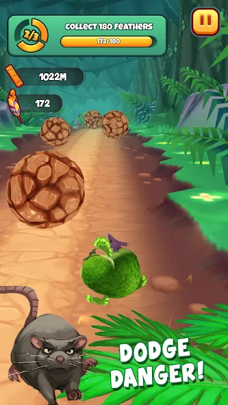 Взлом Kakapo Run: Animal Rescue Game (Какапо Ран)  [МОД Menu] — полная версия apk на Андроид screen 4