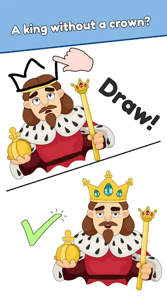 Скачать взломанную DOP: Draw One Part (ДОП)  [МОД Unlocked] — полная версия apk на Андроид screen 1