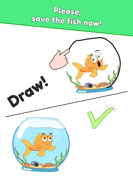 Скачать взломанную DOP: Draw One Part (ДОП)  [МОД Unlocked] — полная версия apk на Андроид screen 5