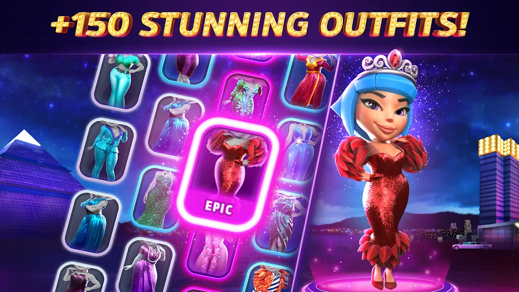 Взлом POP! Slots™ Vegas Casino Games  [МОД Menu] — последняя версия apk на Андроид screen 5