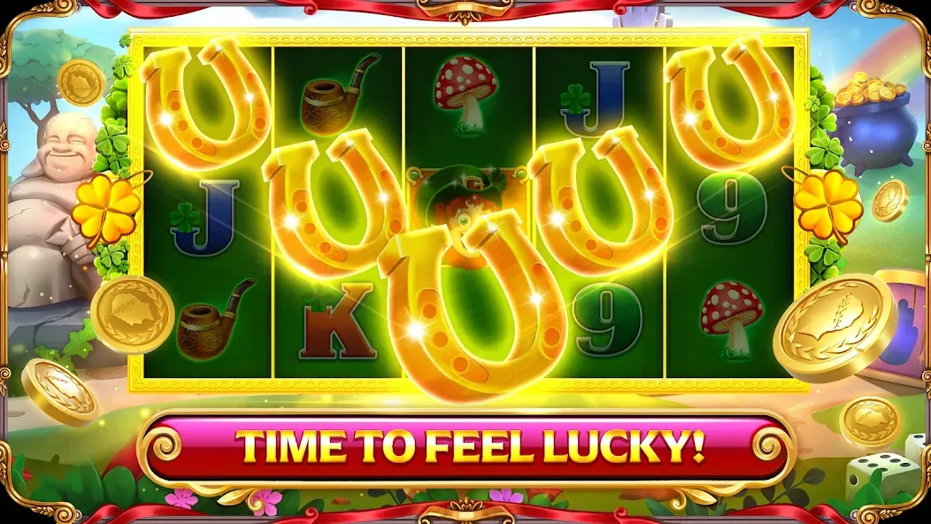 Взломанная Caesars Slots: Casino Games (Сизарс Слотс)  [МОД Mega Pack] — последняя версия apk на Андроид screen 1