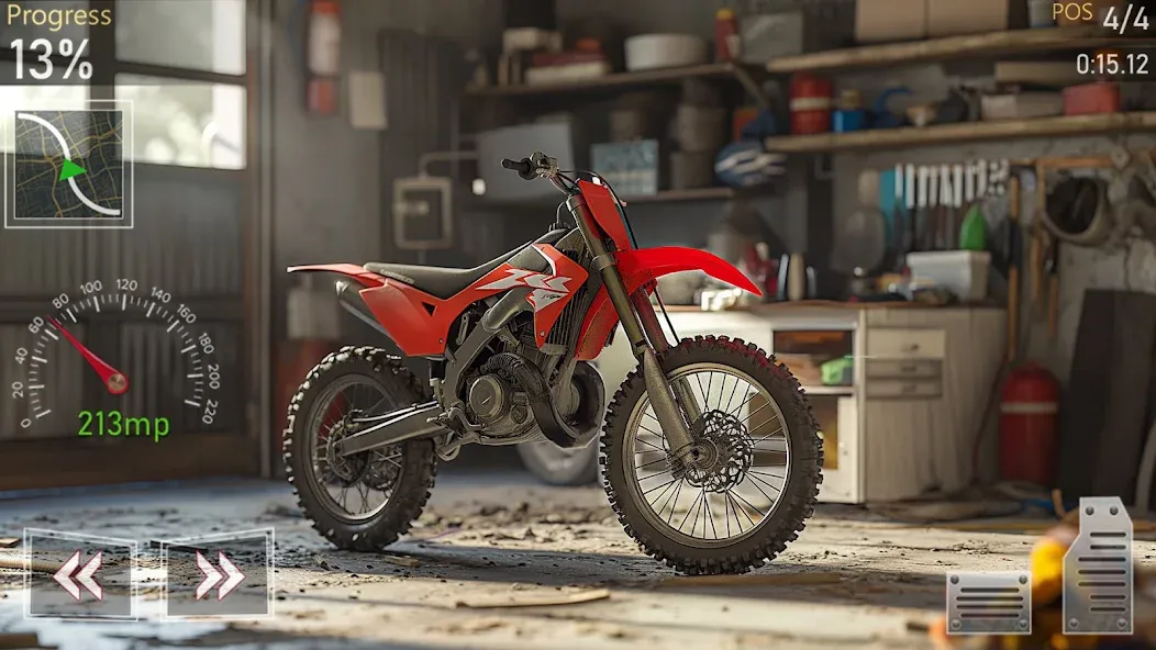 Взломанная Motocross MX Dirt Bike Games  [МОД Меню] — стабильная версия apk на Андроид screen 1