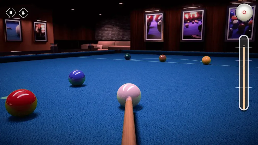 Взлом Billiards 8 Ball Pool Offline  [МОД Бесконечные монеты] — последняя версия apk на Андроид screen 3