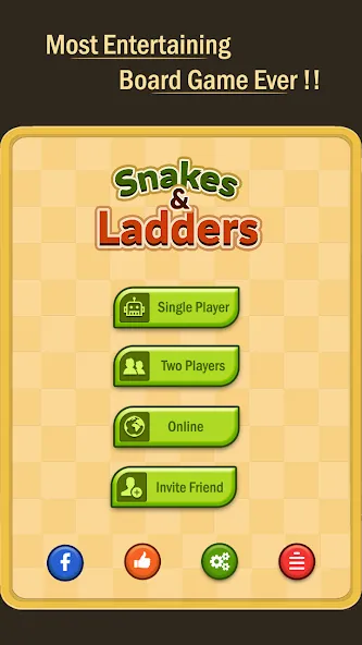 Взлом Snakes & Ladders: Online Dice!  [МОД Бесконечные монеты] — полная версия apk на Андроид screen 1