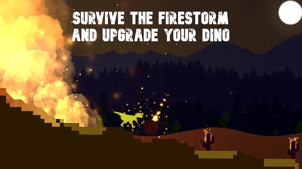 Взлом Dino Run Survival (Дино Ран Сурвайвал)  [МОД Меню] — полная версия apk на Андроид screen 1