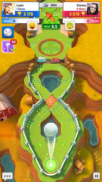 Взломанная Mini Golf King (Мини Гольф Кинг)  [МОД Бесконечные монеты] — полная версия apk на Андроид screen 5