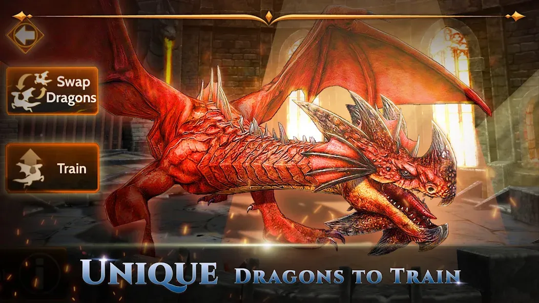 Скачать взломанную War Dragons (Вар Драгонс)  [МОД Unlimited Money] — последняя версия apk на Андроид screen 3