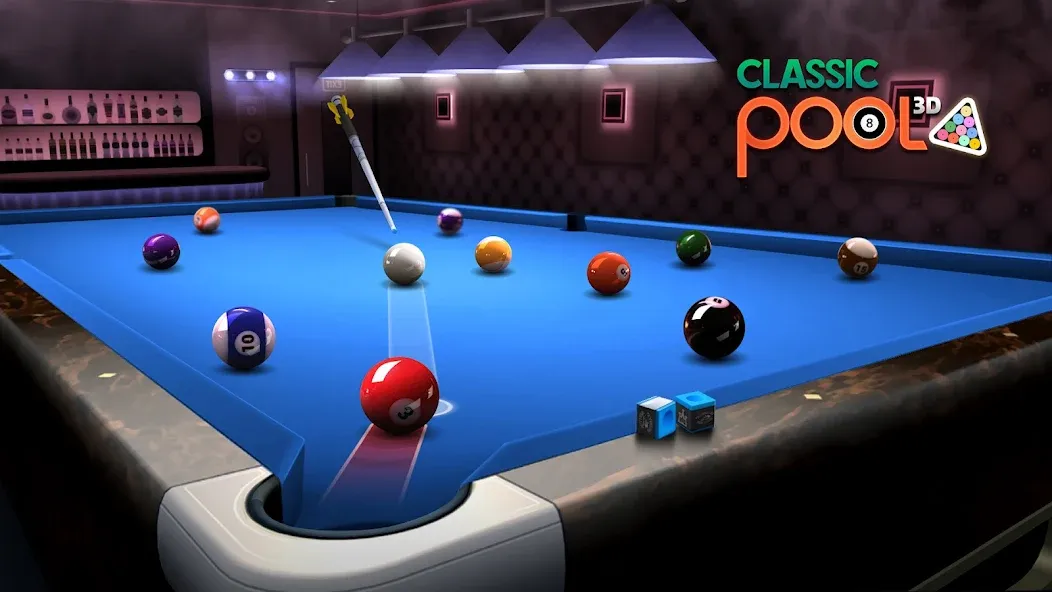 Скачать взлом Classic Pool 3D: 8 Ball  [МОД Много денег] — полная версия apk на Андроид screen 4