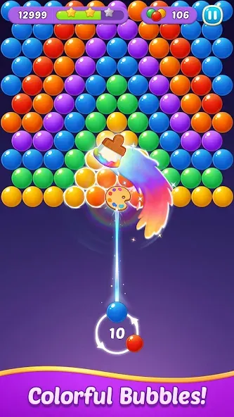 Скачать взломанную Bubble Shooter Gem Puzzle Pop (Бабл Шутер Драгоценный камень)  [МОД Unlocked] — стабильная версия apk на Андроид screen 3