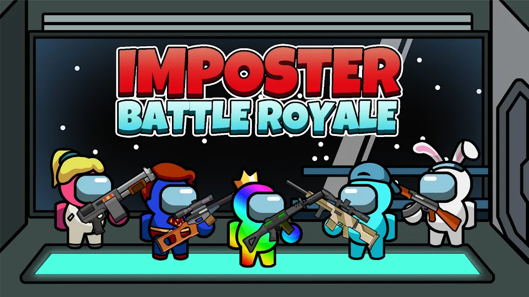 Скачать взломанную Imposter Battle Royale (Импостер Батл Рояль)  [МОД Mega Pack] — последняя версия apk на Андроид screen 2