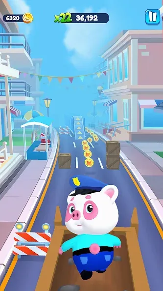 Скачать взлом Piggy Panda Run: Fun Game  [МОД Меню] — стабильная версия apk на Андроид screen 4