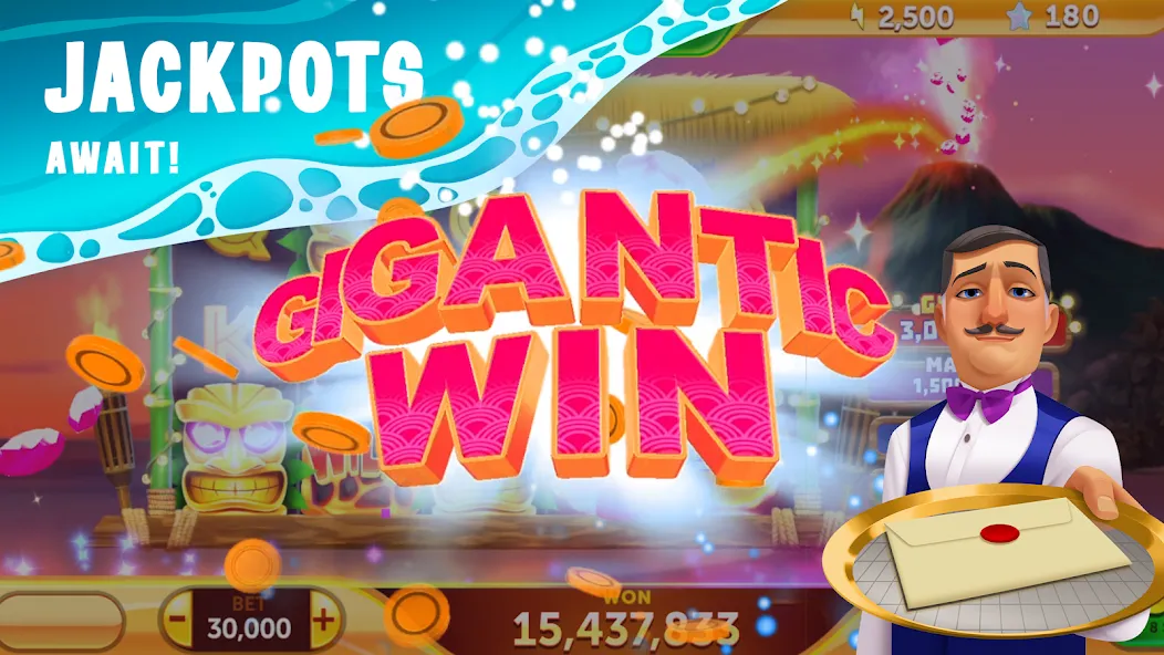 Взломанная Paradise Fortune Casino Slots (Парадиз Форчун Казино Слотс)  [МОД Меню] — последняя версия apk на Андроид screen 2