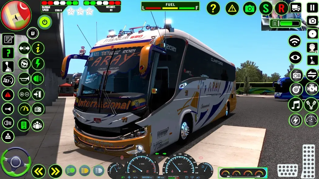 Взломанная Euro Coach Bus Simulator 3D (Паблик Коуч Бас Драйвинг 3Д)  [МОД Бесконечные монеты] — стабильная версия apk на Андроид screen 1