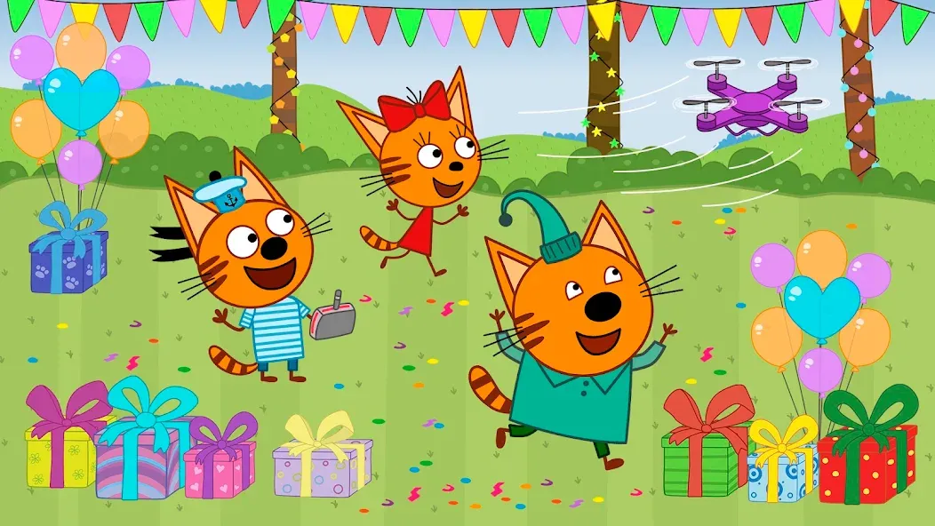 Взлом Kid-E-Cats: Kids birthday  [МОД Все открыто] — последняя версия apk на Андроид screen 3