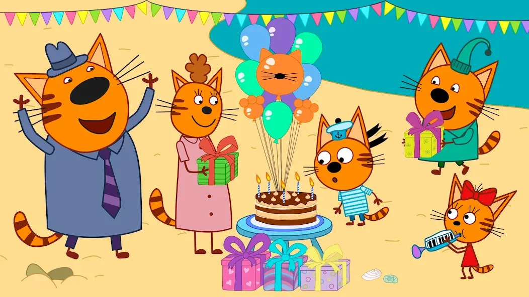 Взлом Kid-E-Cats: Kids birthday  [МОД Все открыто] — последняя версия apk на Андроид screen 5