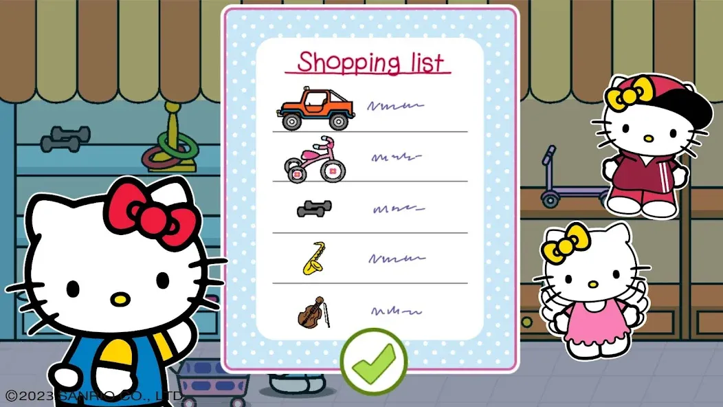 Взломанная Hello Kitty: Kids Supermarket (Хеллоу Китти)  [МОД Бесконечные монеты] — полная версия apk на Андроид screen 4