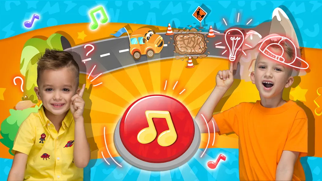 Скачать взлом Vlad and Niki: Kids Piano  [МОД Menu] — стабильная версия apk на Андроид screen 4