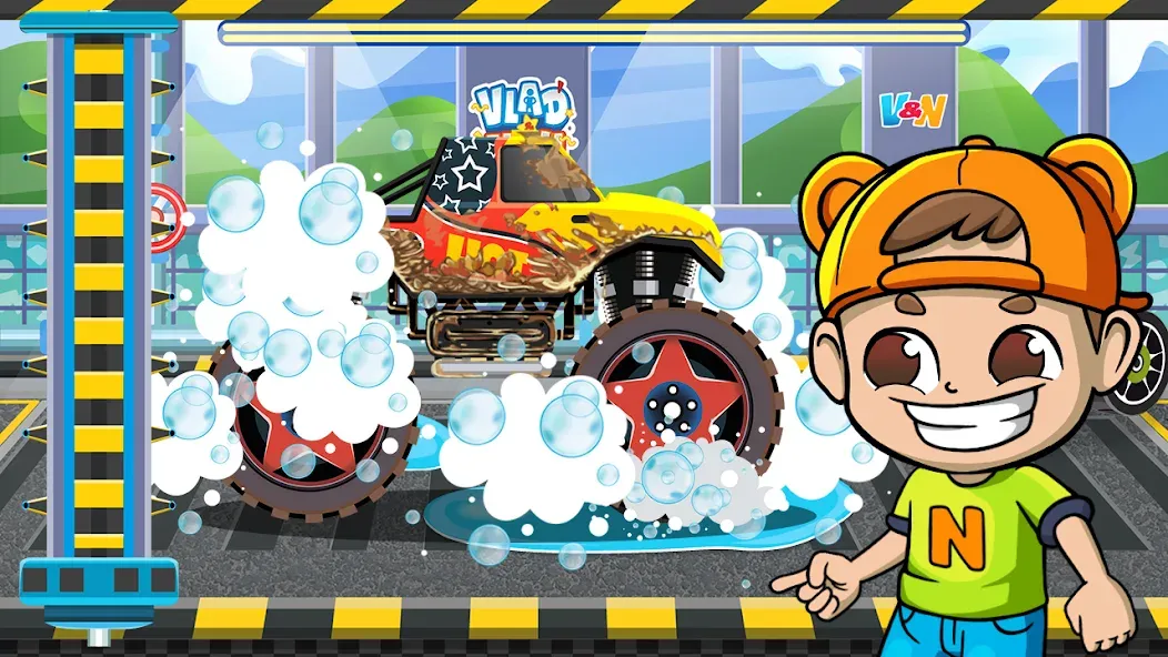 Скачать взлом Monster Truck Vlad & Niki  [МОД Бесконечные деньги] — стабильная версия apk на Андроид screen 3