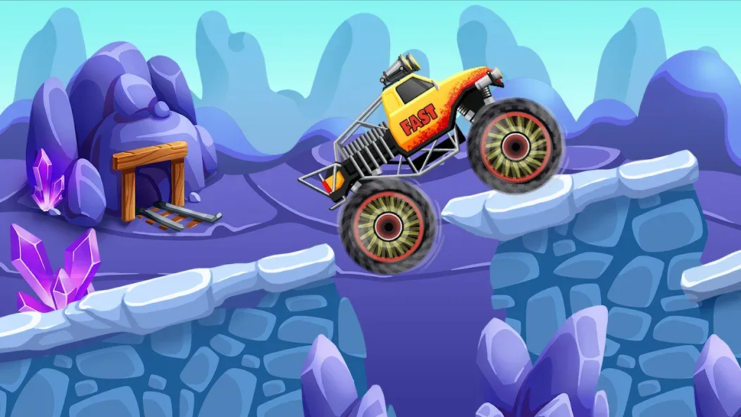 Скачать взлом Monster Truck Vlad & Niki  [МОД Бесконечные деньги] — стабильная версия apk на Андроид screen 4