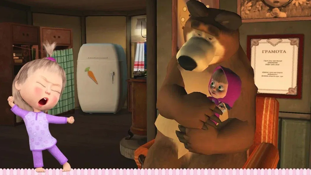 Скачать взлом Masha and the Bear: Good Night  [МОД Mega Pack] — полная версия apk на Андроид screen 1